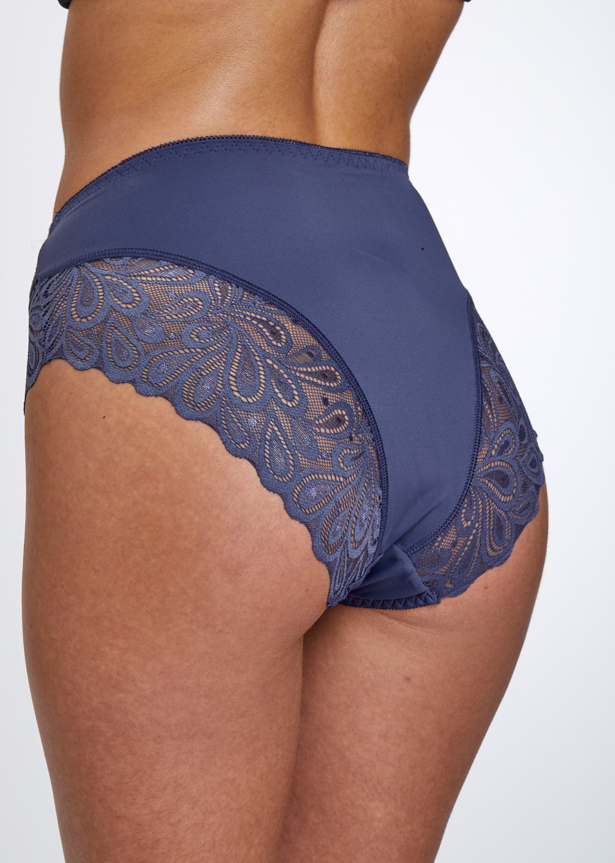 Lace Maxi תחתון מקסי בשילוב תחרה (Panties)