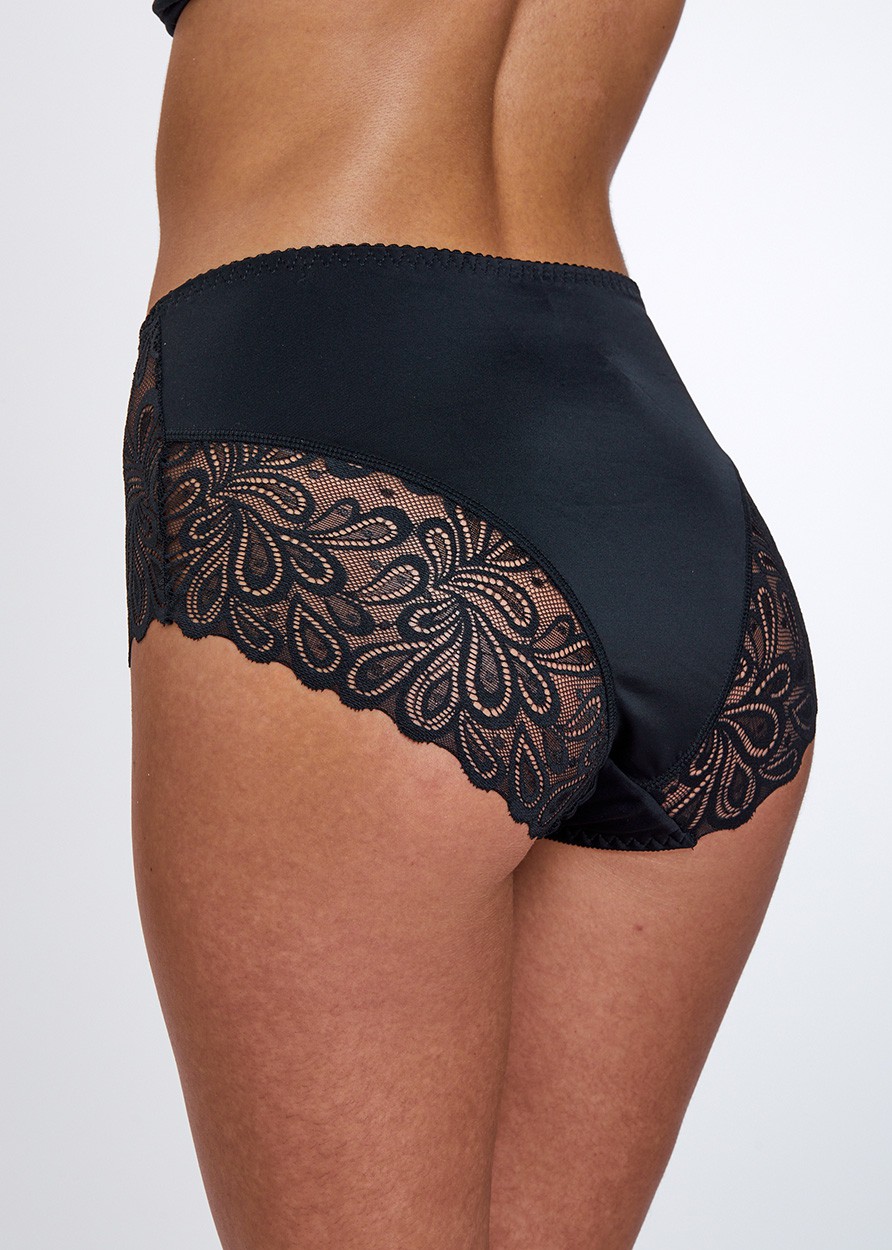 Lace Maxi תחתון מקסי בשילוב תחרה (Panties)