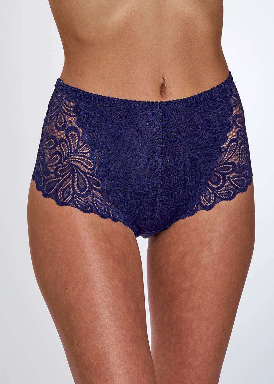 Lace Maxi תחתון מקסי בשילוב תחרה (Panties)