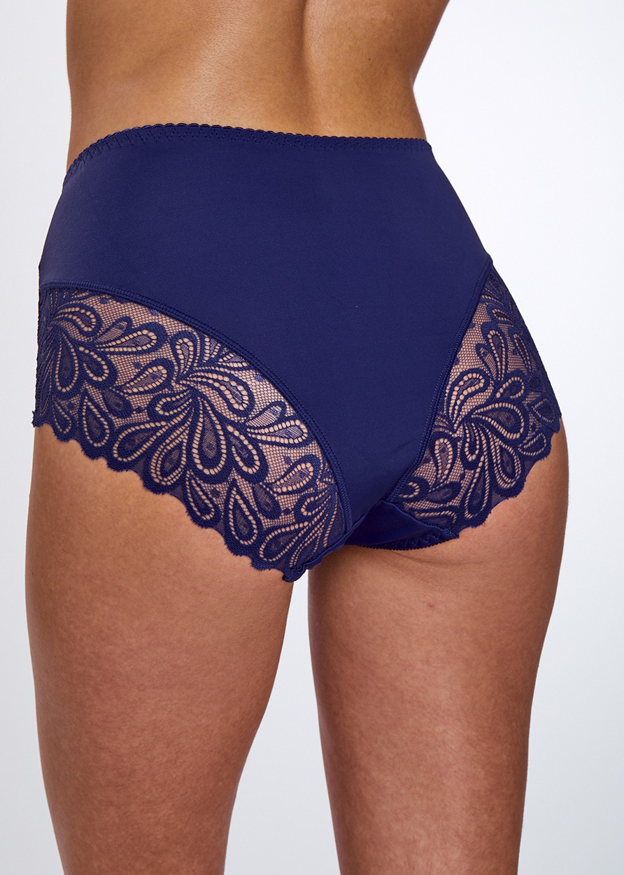 Lace Maxi תחתון מקסי בשילוב תחרה (Panties)