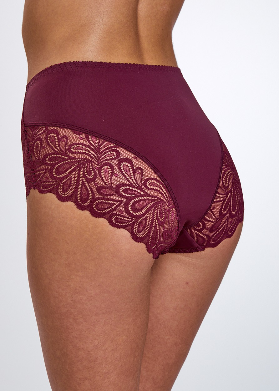Lace Maxi תחתון מקסי בשילוב תחרה (Panties)