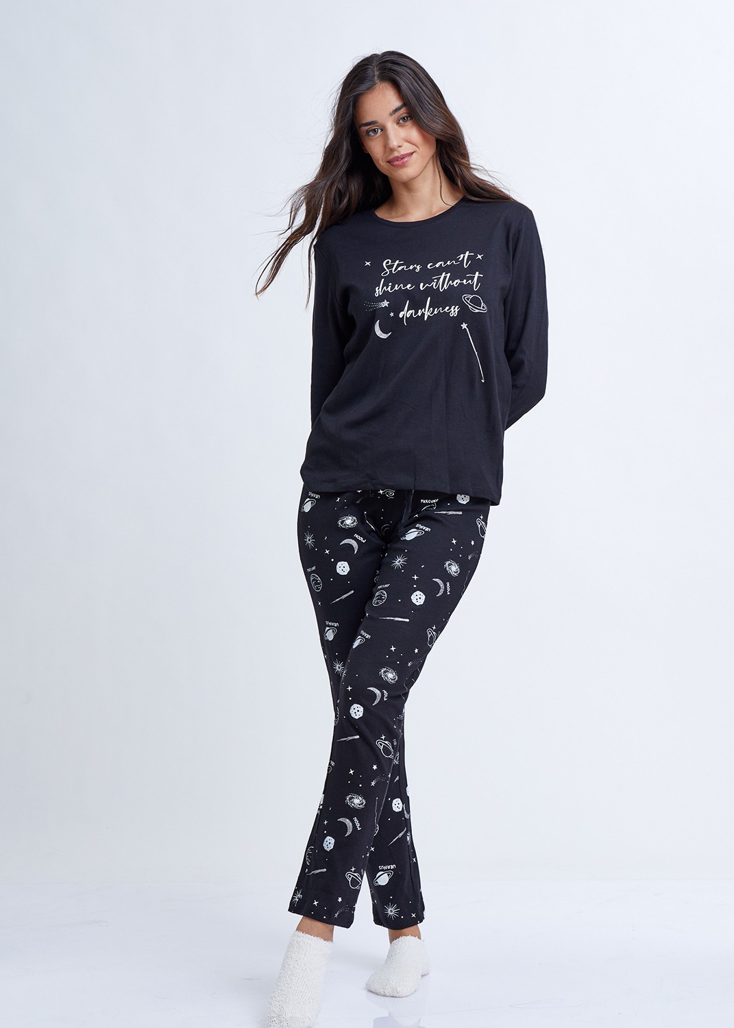 סט פיג'מה 100% כותנה Darkness Cotton (Pajamas)