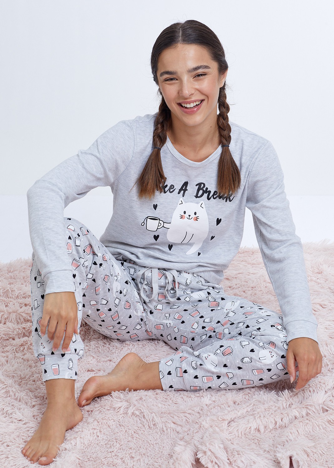 סט פיג'מה חורף Break TC (Pajamas)