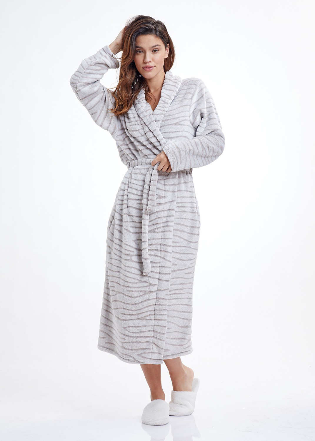 חלוק פלאפי זברה (Pajamas)