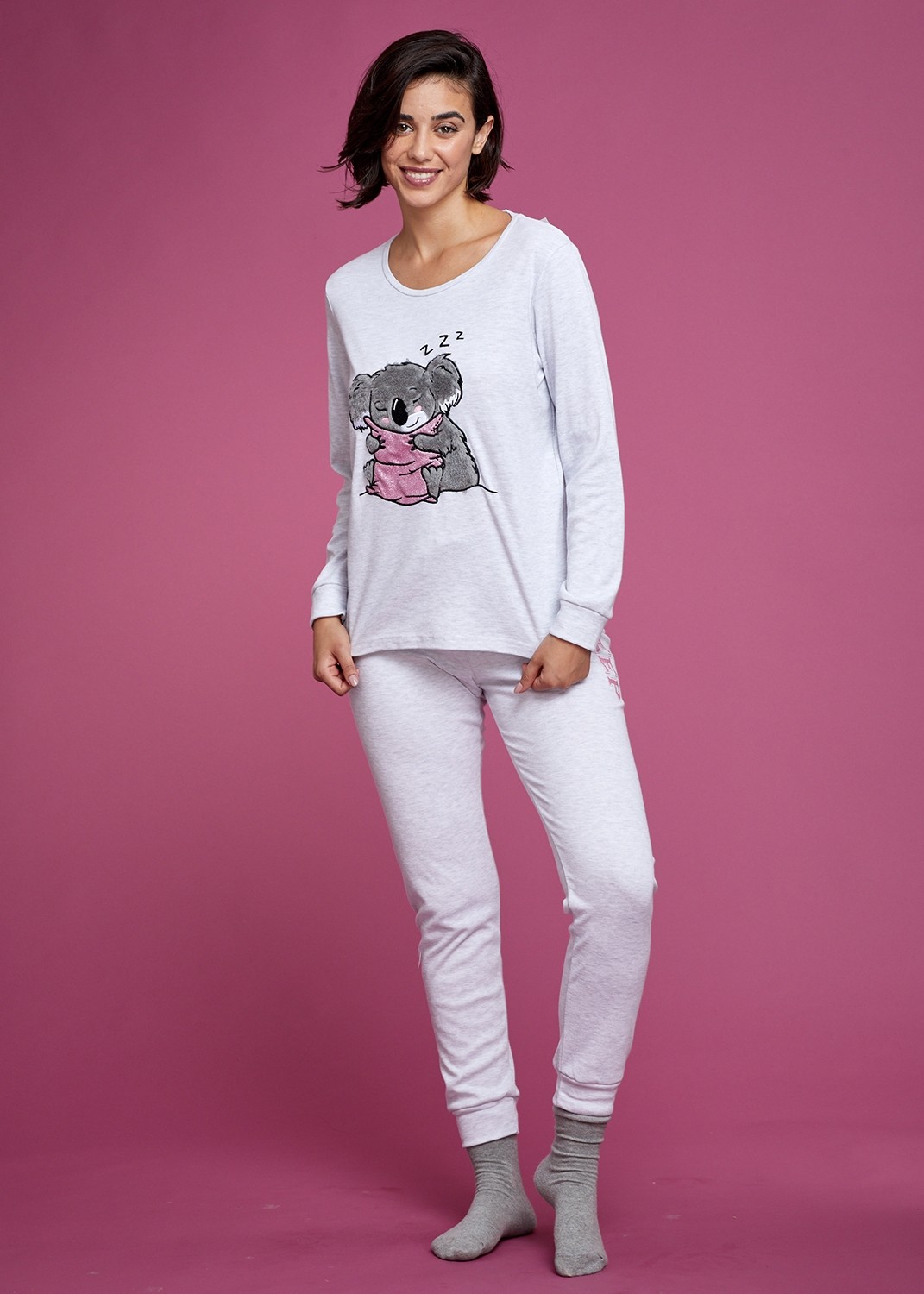 סט פיג`מה חורף דב קואלה (Pajamas)