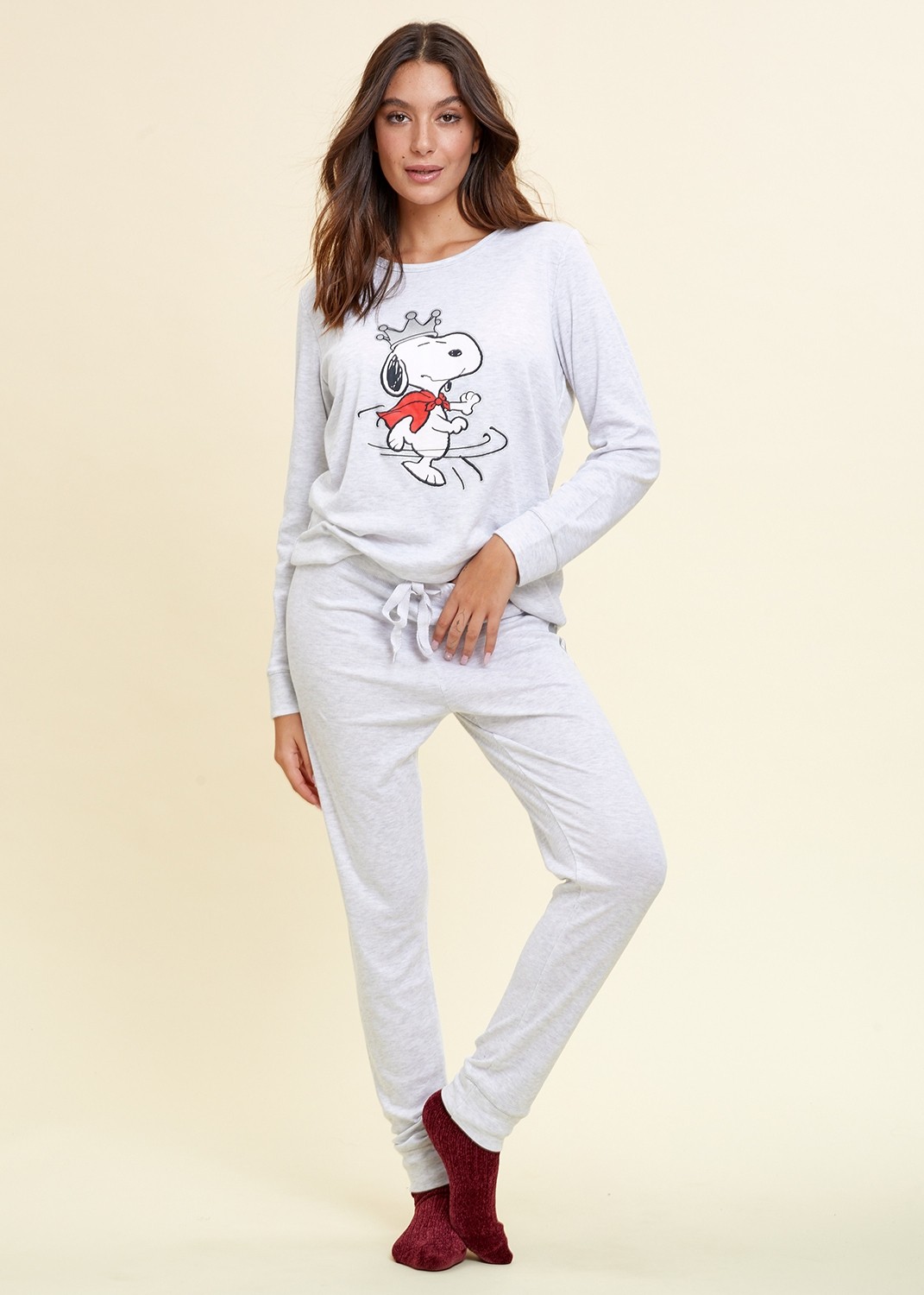 סט פיג`מה סנופי מלך (Pajamas)