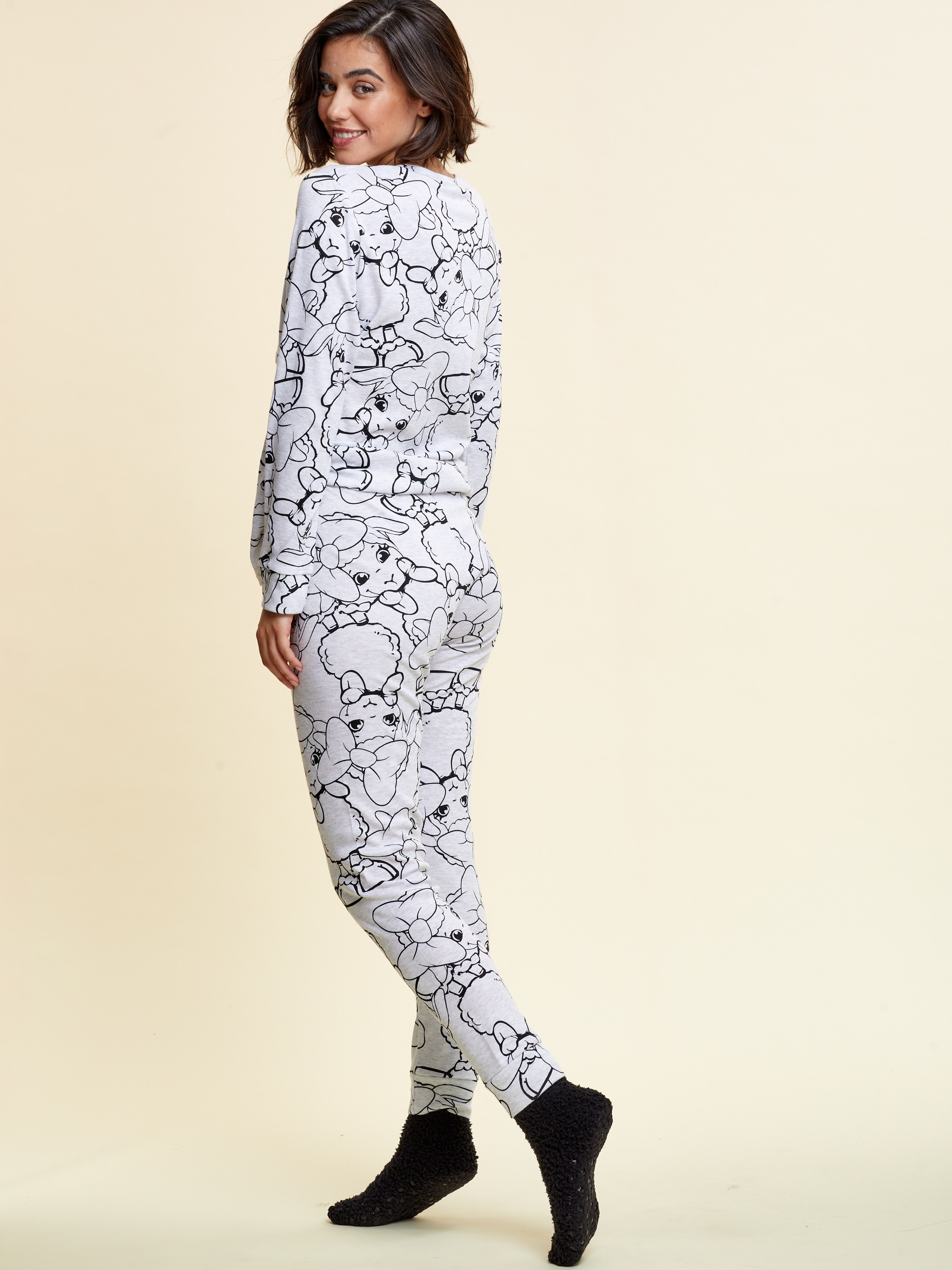 פיג`מה פיפה עם סרט אינטרלוק (Pajamas)