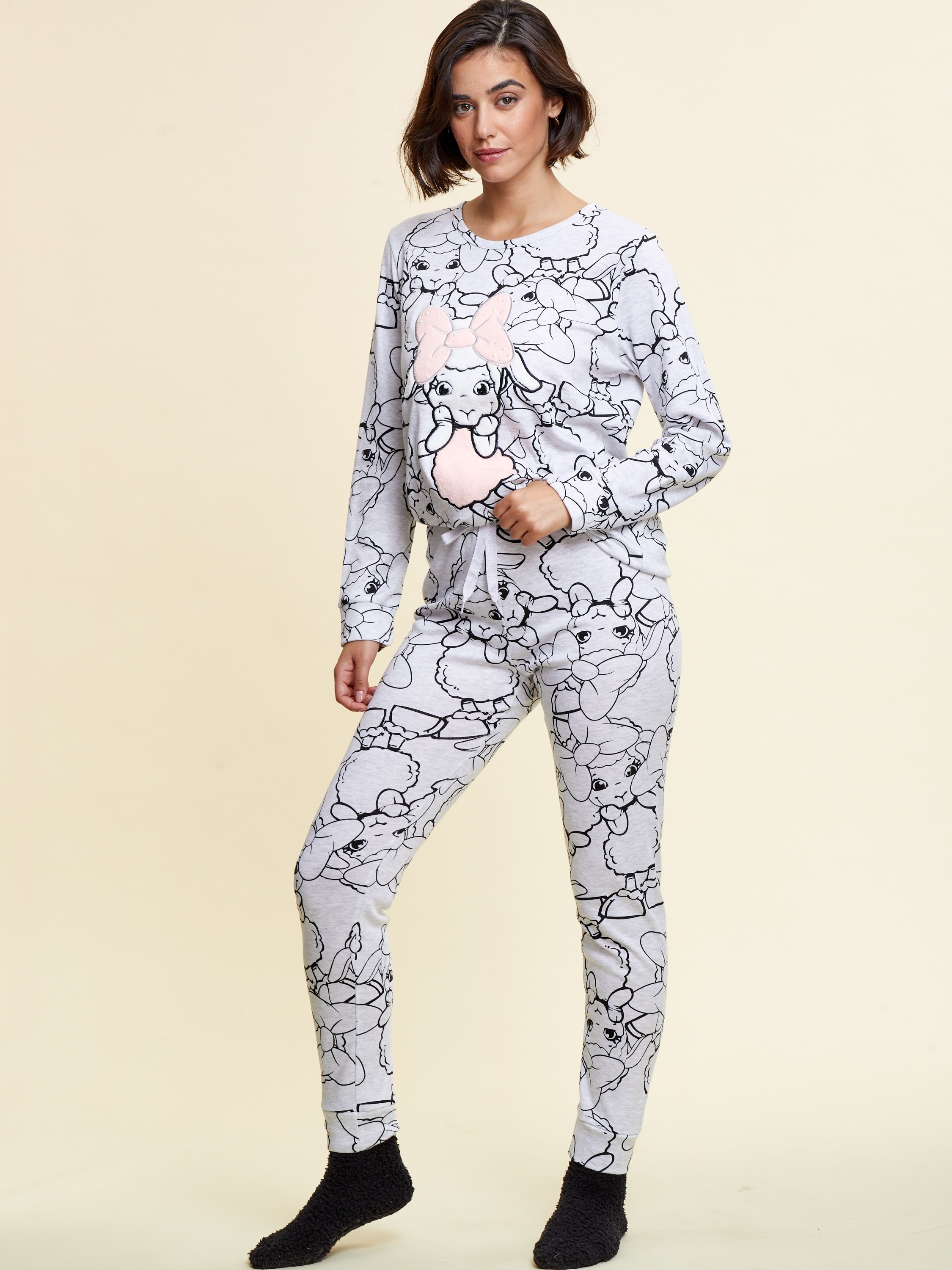 פיג`מה פיפה עם סרט אינטרלוק (Pajamas)