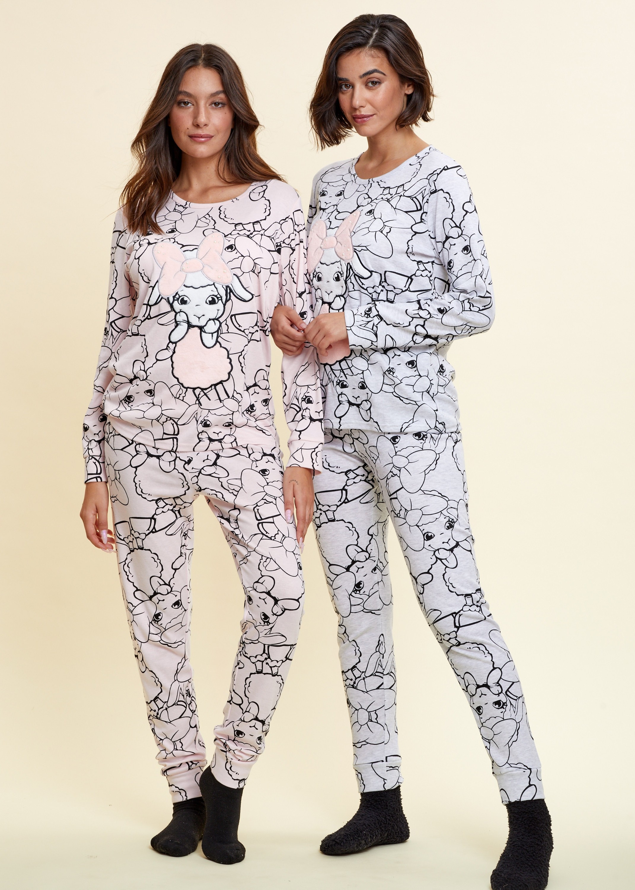 פיג`מה פיפה עם סרט אינטרלוק (Pajamas)