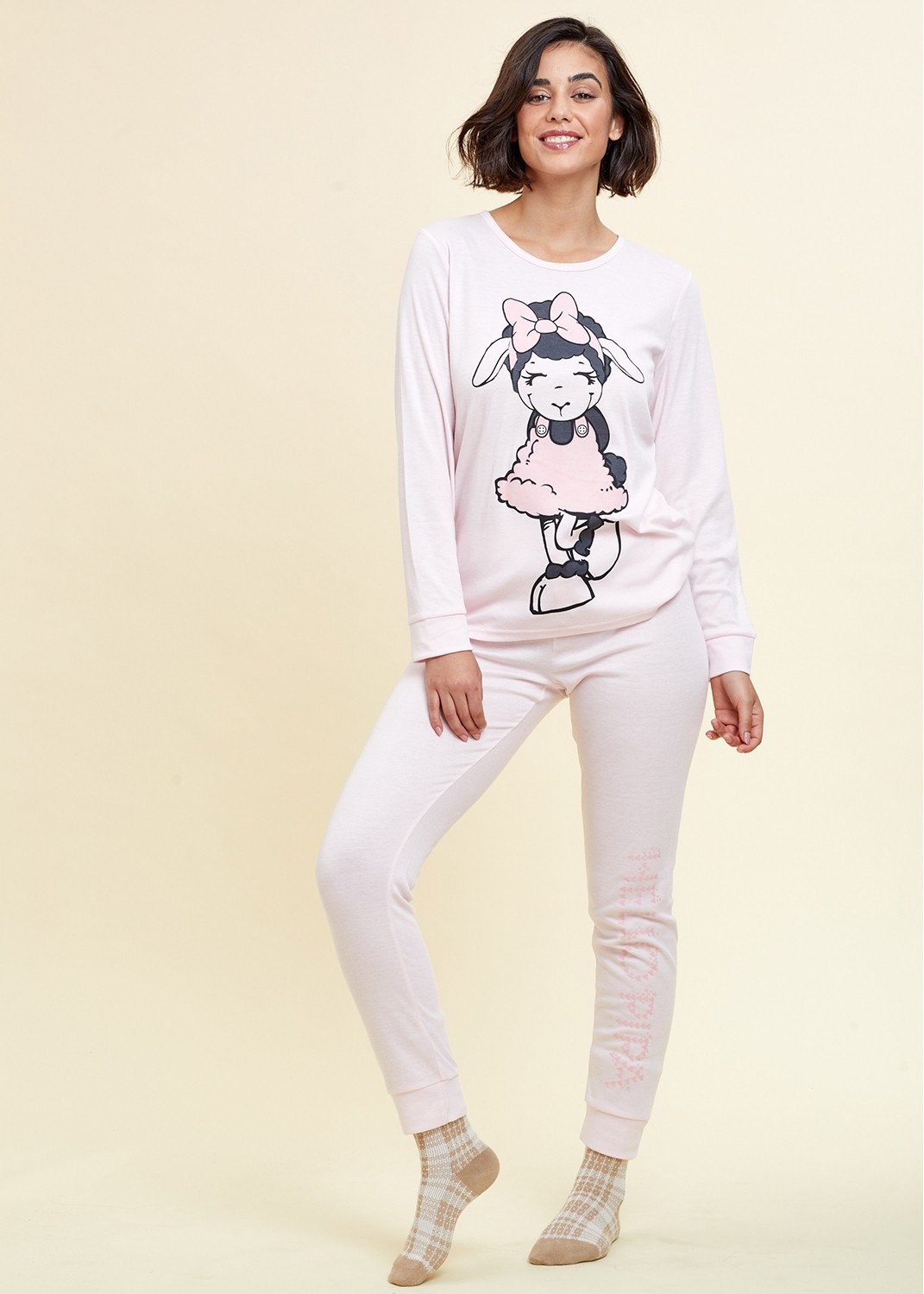 סט פיג`מה פיפה אינטרלוק (Pajamas)