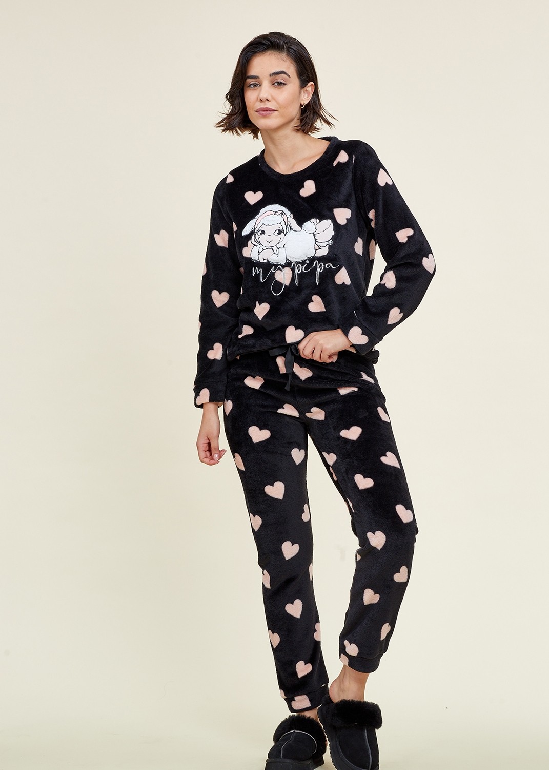 פיג`מה פיפה לבבות פלאפי (Pajamas)