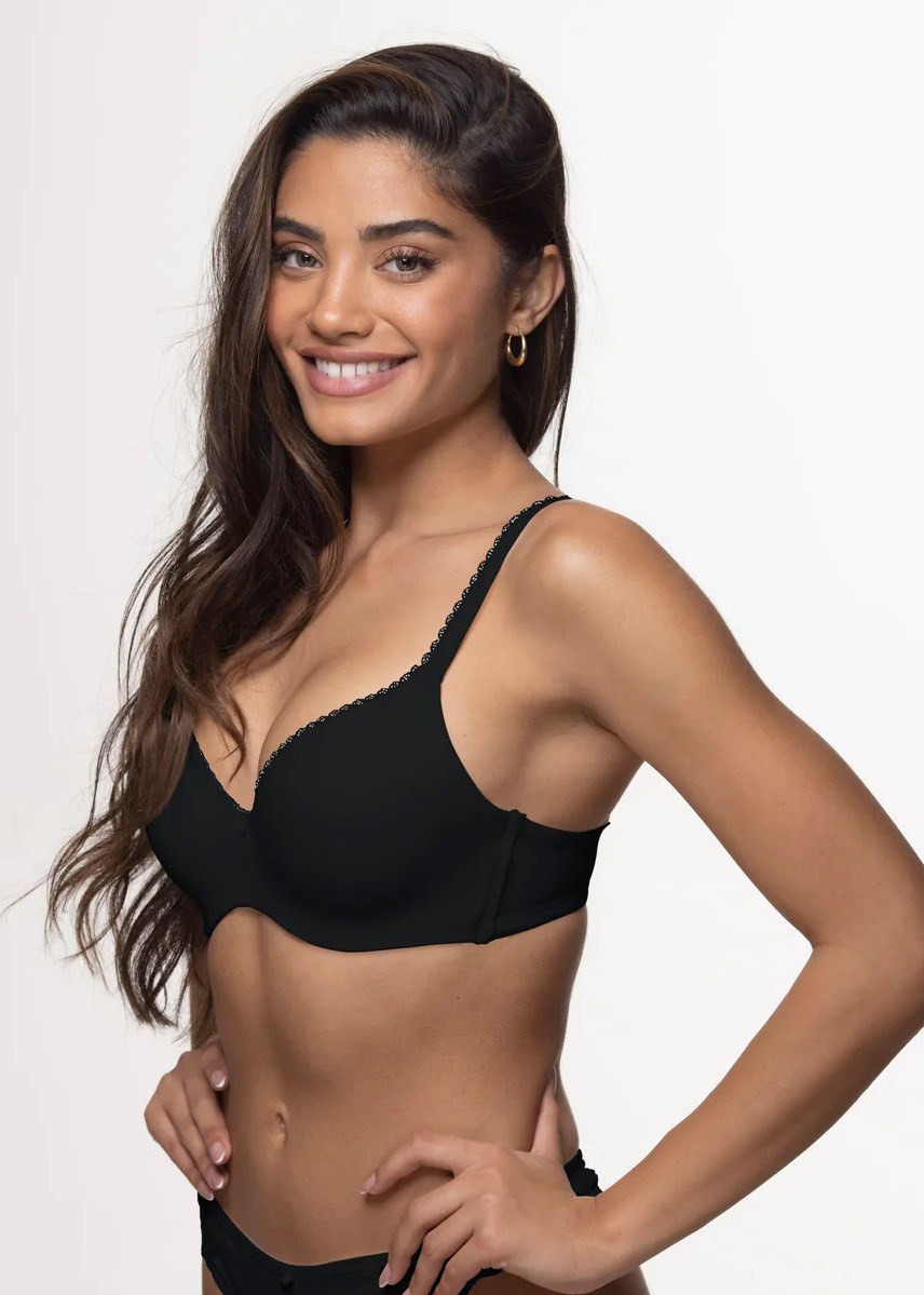Plain bra narrow lace חזיה בייסיק ריפוד קל (bras)