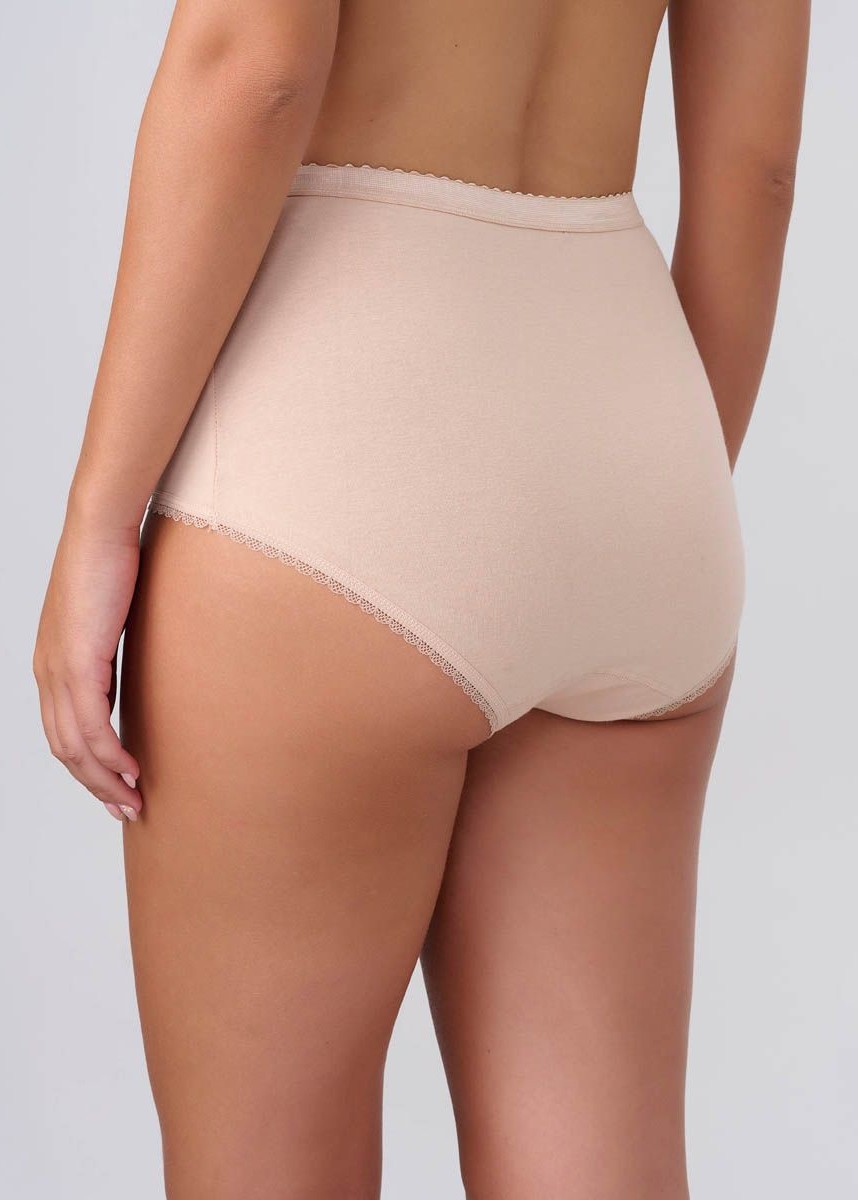 תחתון כותנה מקסי חלק (Panties)