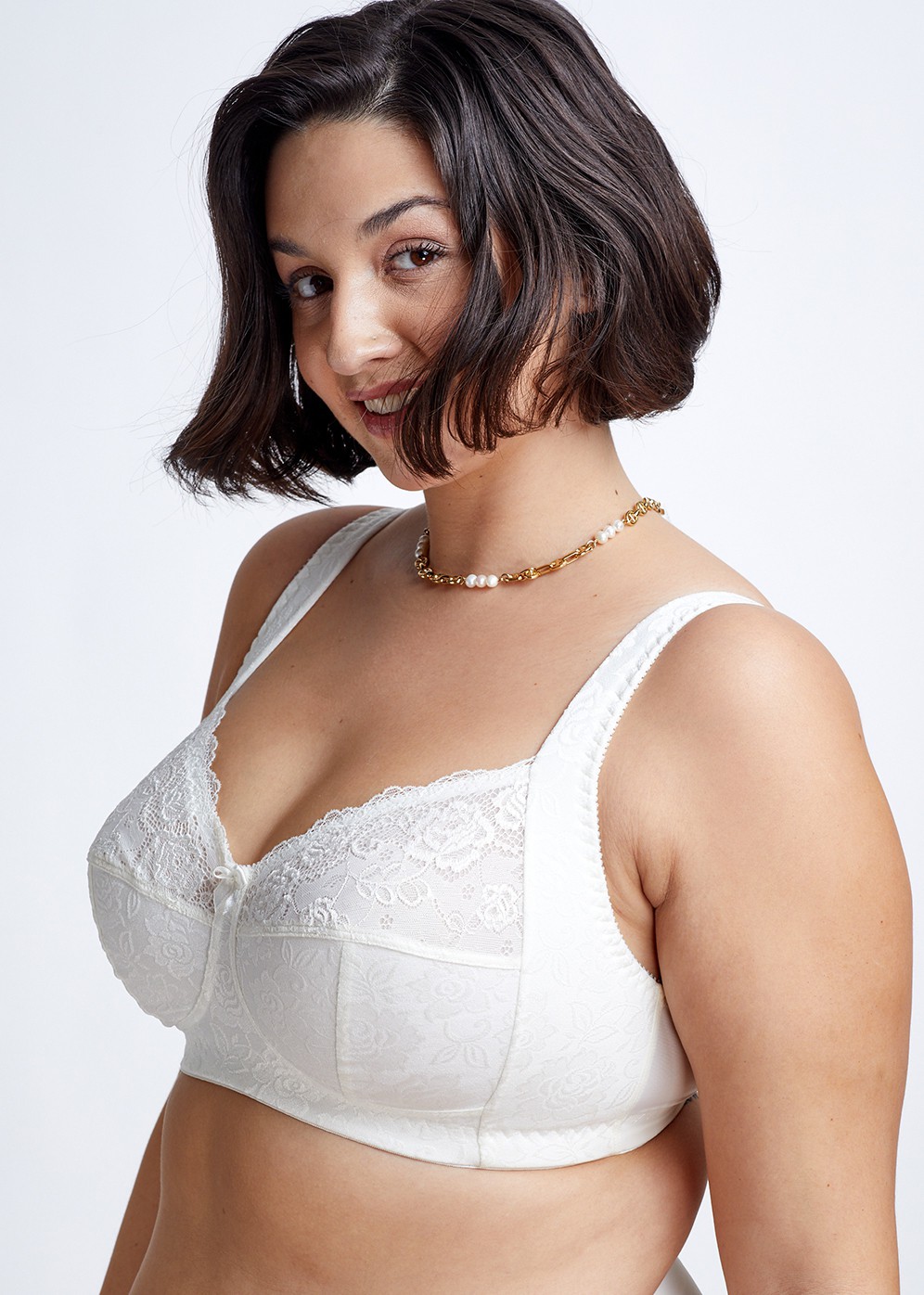 חזייה ללא ברזל למידות גדולות SOFTIE BRA (bras)