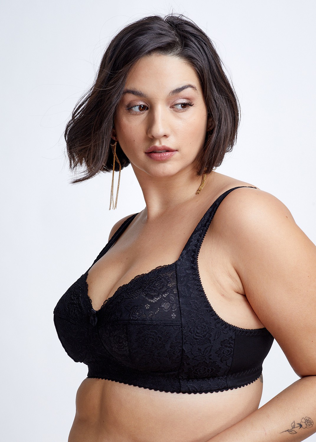 חזייה ללא ברזל למידות גדולות SOFTIE BRA (bras)
