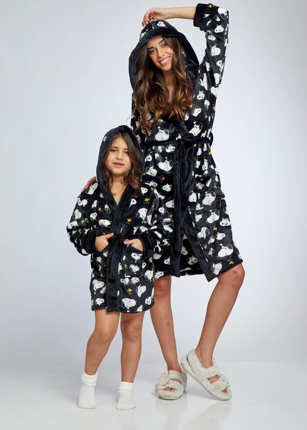 SNOOPY GIRLS ROBE חלוק פליז לילדות