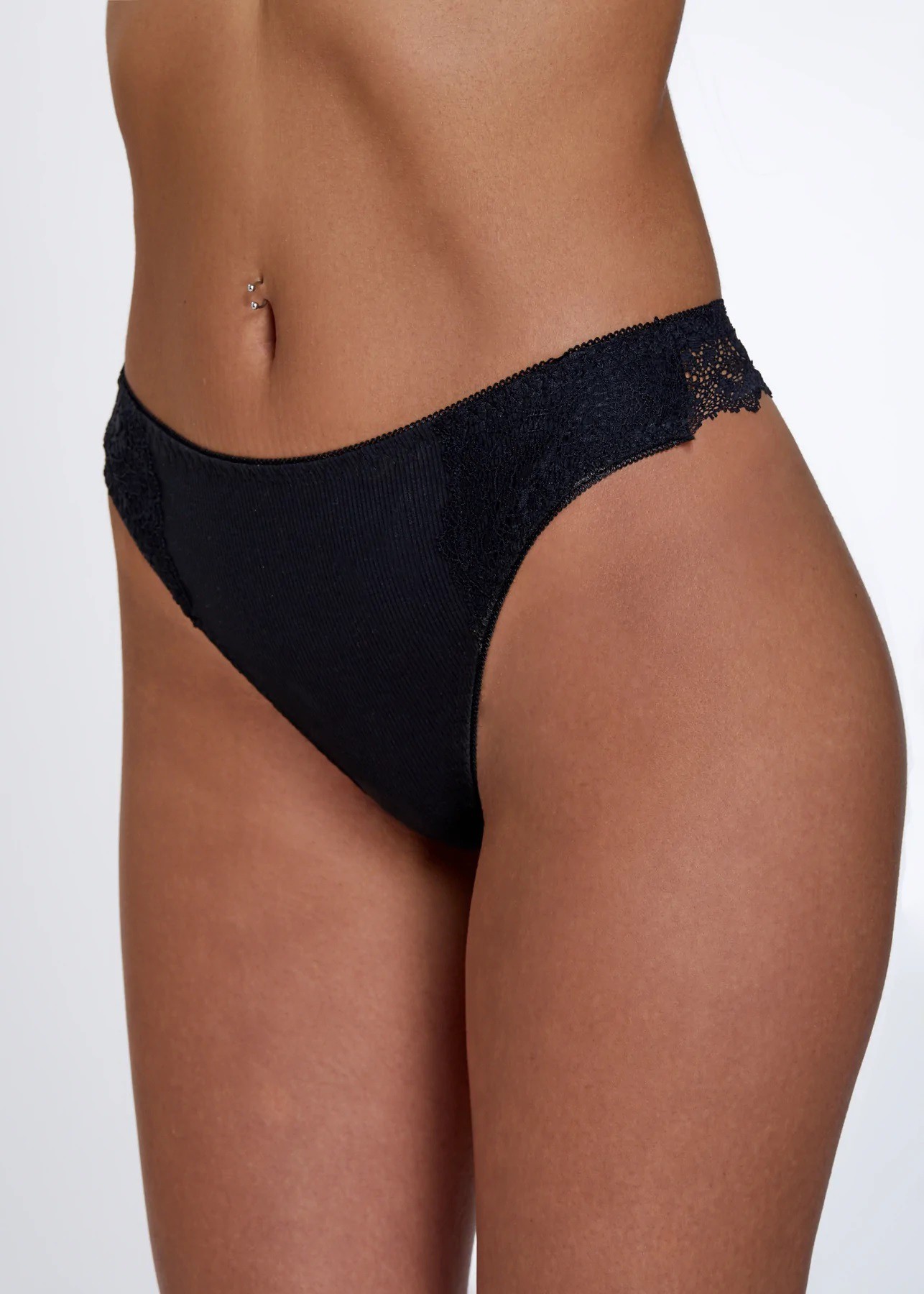 תחתון חוטיני בד ריב (Panties)