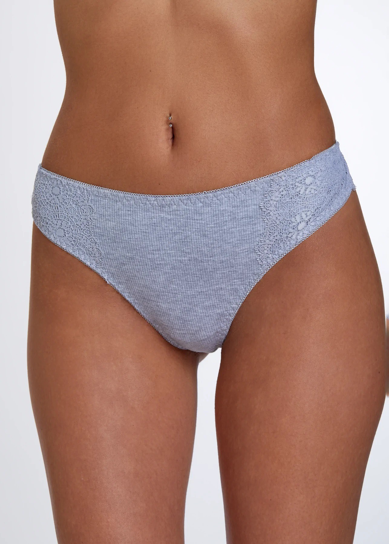 תחתון חוטיני בד ריב (Panties)