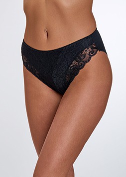 Brief cotton with Lace תחתון קלסי בשילוב תחרה (Panties)