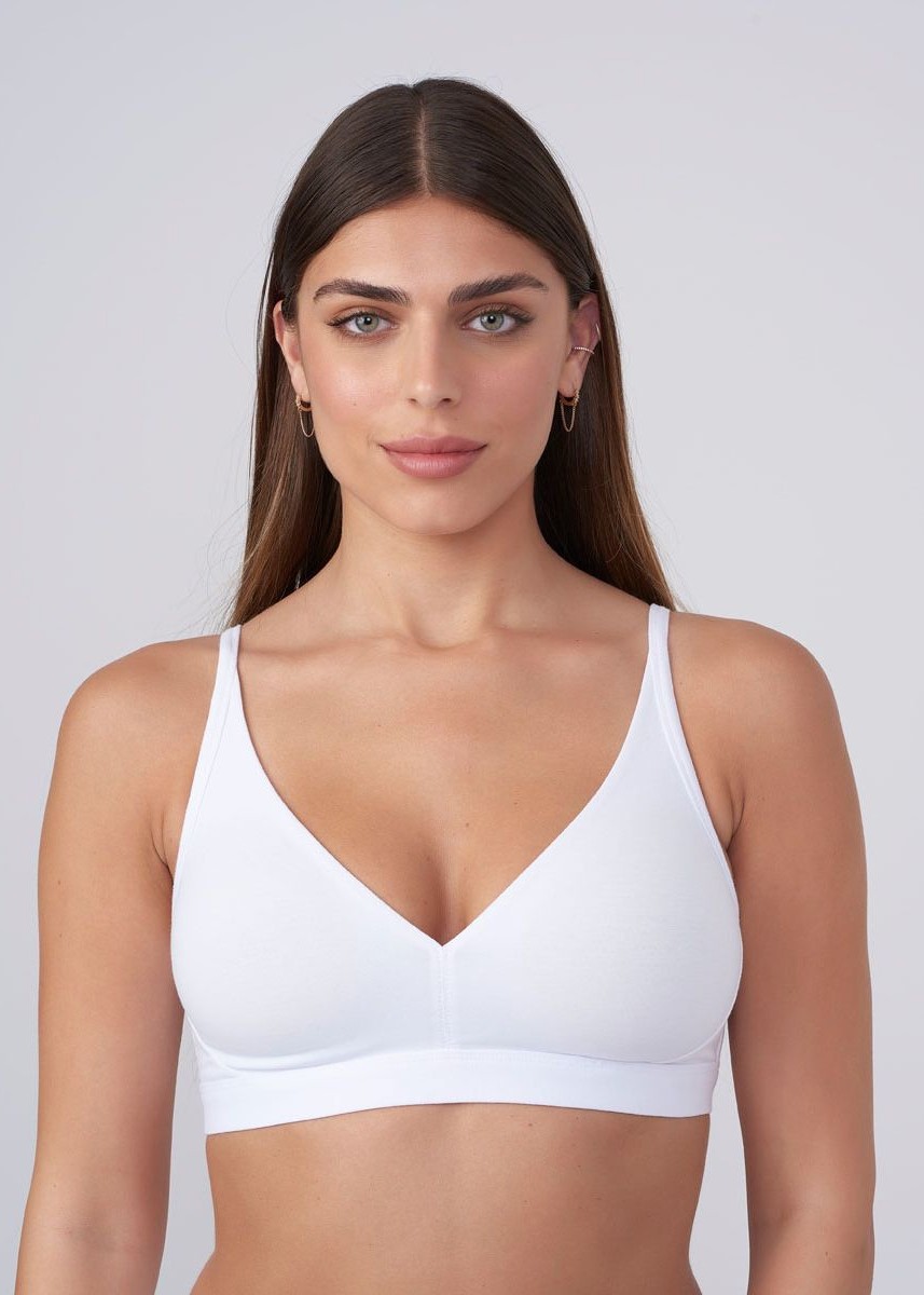 ברלט כותנה אלסטית עם קאפ נשלף (bras)