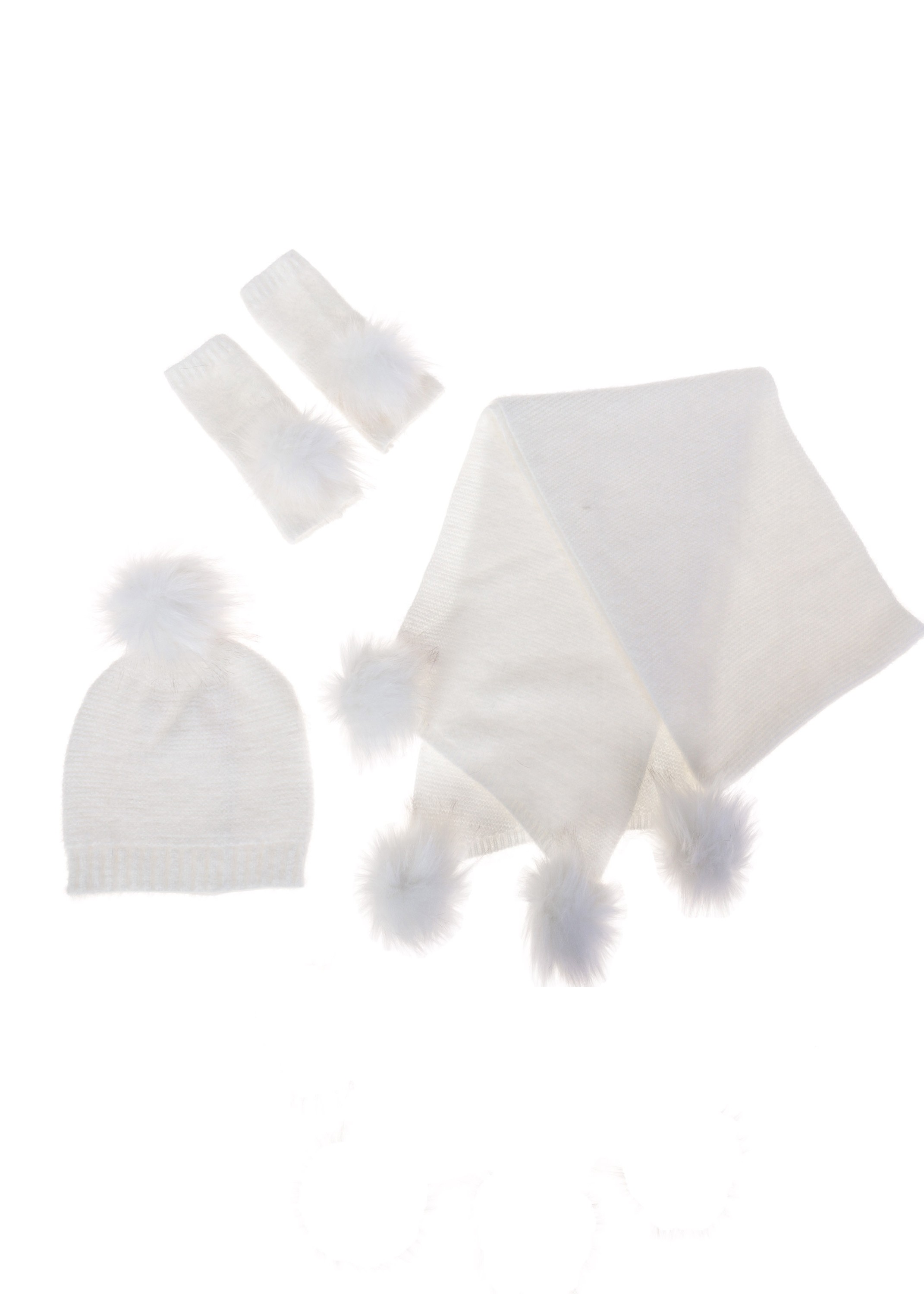 צעיף עם כובע צמר (Accessories)