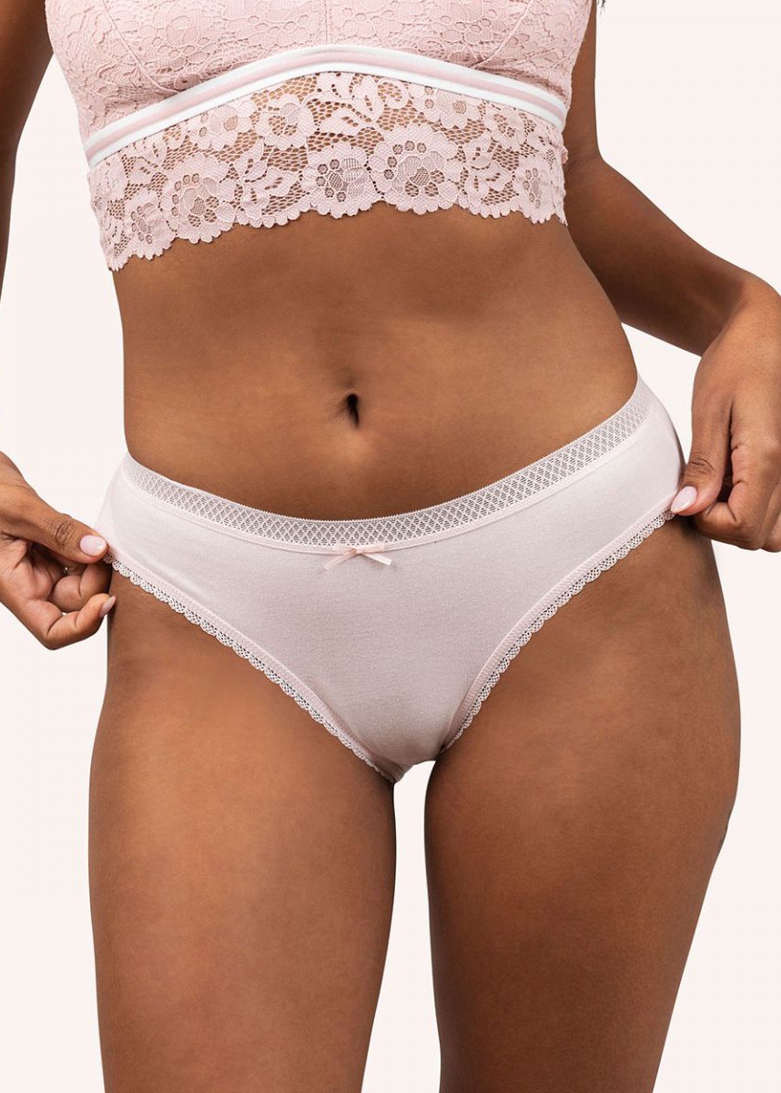 תחתוני כותנה ביקיני הי-לג (Panties)