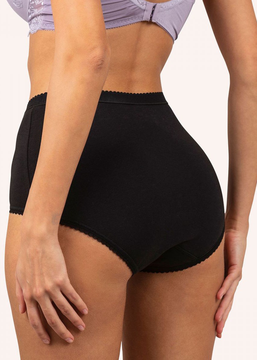 תחתון כותנה מקסי חלק (Panties)