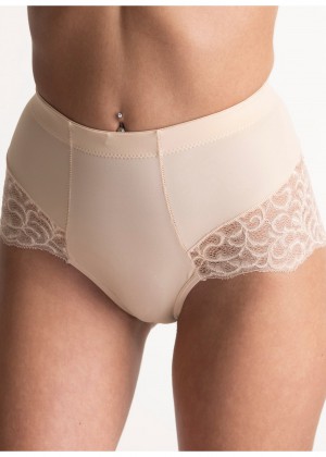Brief micro with lace תחתון מקסי משולב תחרה 
