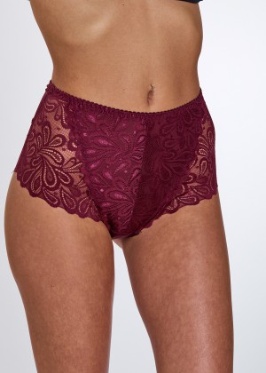 Lace Maxi תחתון מקסי בשילוב תחרה (Panties)