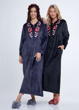 כותונת לילה קטיפה (Pajamas)