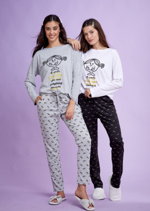 סט פיג'מה חורף מרת חיוך (Pajamas)