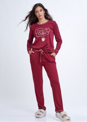 סט פיג'מה Coffee TC (Pajamas)