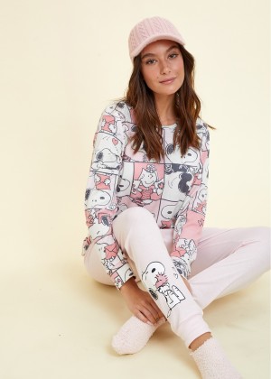 סט פיג`מה סנופי מאוהב (Pajamas)