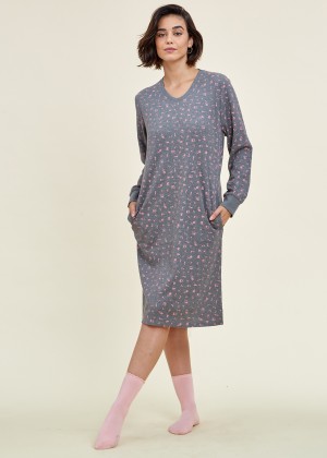 כותונת פרחונית וואפל (Pajamas)