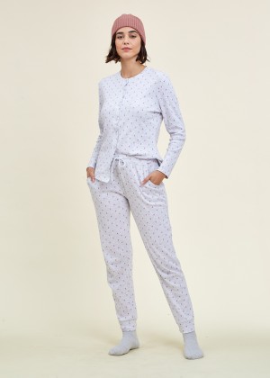 פיג`מה פרחונית ריב (Pajamas)