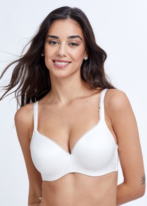 Plain bra narrow lace חזיה בייסיק ריפוד קל (bras)