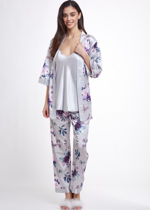 חליפת קימונו מאי מודפס (SexySleepwear)