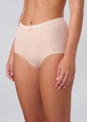 תחתון כותנה מקסי חלק (Panties)