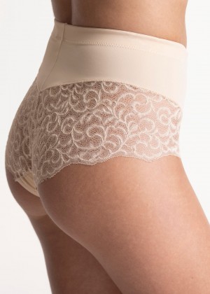 Brief micro with lace תחתון מקסי משולב תחרה 