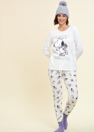 סט פיג`מה סנופי חורף (Pajamas)