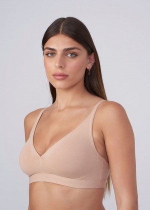 ברלט כותנה אלסטית עם קאפ נשלף (bras)