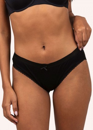 תחתוני כותנה ביקיני הי-לג (Panties)